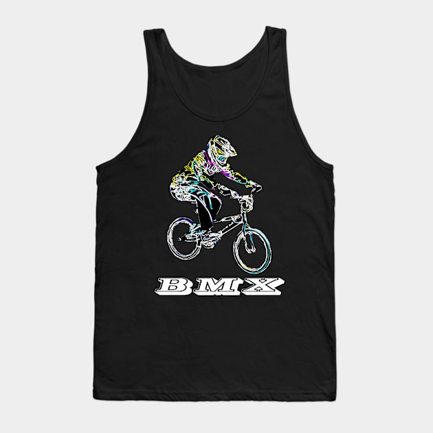 bmx Tank Top by rickylabellevie